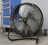 18" Oscillating Industrial Floor Fan in workshop (4615554400291)