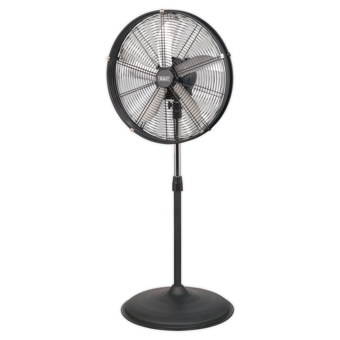 20" Oscillating Industrial Pedestal Fan (4615554465827)
