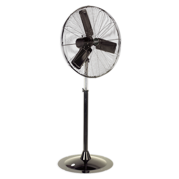 30" Oscillating Industrial Pedestal Fan (4615554531363)