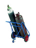 Oxy Acetalyne Double Cylinder Trolleys with Optional Rear Wheels (6591021023403)