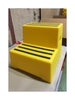 Heavy Duty Plastic Steps 2 Steps yellow (4808904081443)