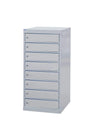 8 Tier Laptop Storage Locker - 8 Doors grey (4460325863459)
