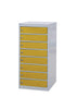 8 Tier Laptop Storage Locker - 8 Doors yellow (4460325863459)