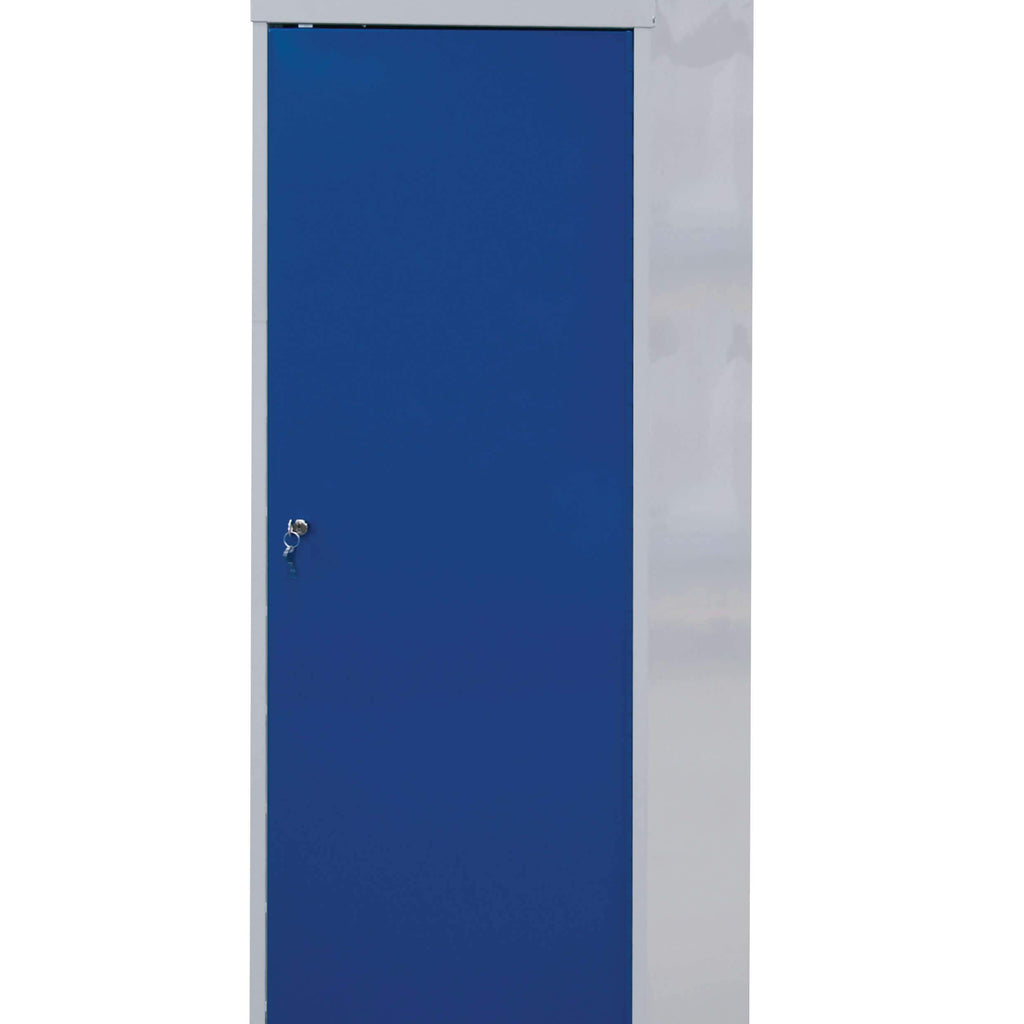 12 Tier Laptop Storage Locker - 1 Door dark blue (4460326191139)