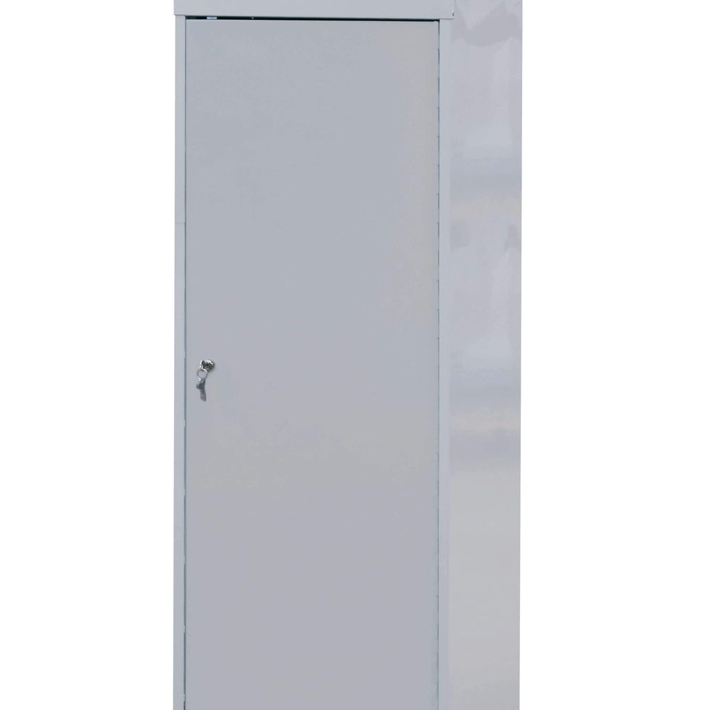 12 Tier Laptop Storage Locker - 1 Door grey (4460326191139)