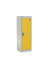 1 Compartment School Locker (96cm Tall) LD1130301YXX Yellow Closed Door (4465222025251)
