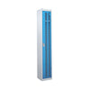 Perforated Door Lockers - One Compartment light blue (6593953857707)