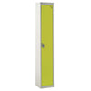 1 Compartment Metal Locker LS1830301YXX Yellow Closed Door (4464320938019)