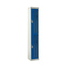 Perforated Door Lockers - Two Compartments blue (6593953923243)