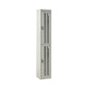 Perforated Door Lockers - Two Compartments light grey (6593953923243)