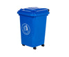 30 Litre Plastic Wheelie Bin blue (4585768714275)