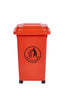 30 Litre Plastic Wheelie Bin red (4585768714275)