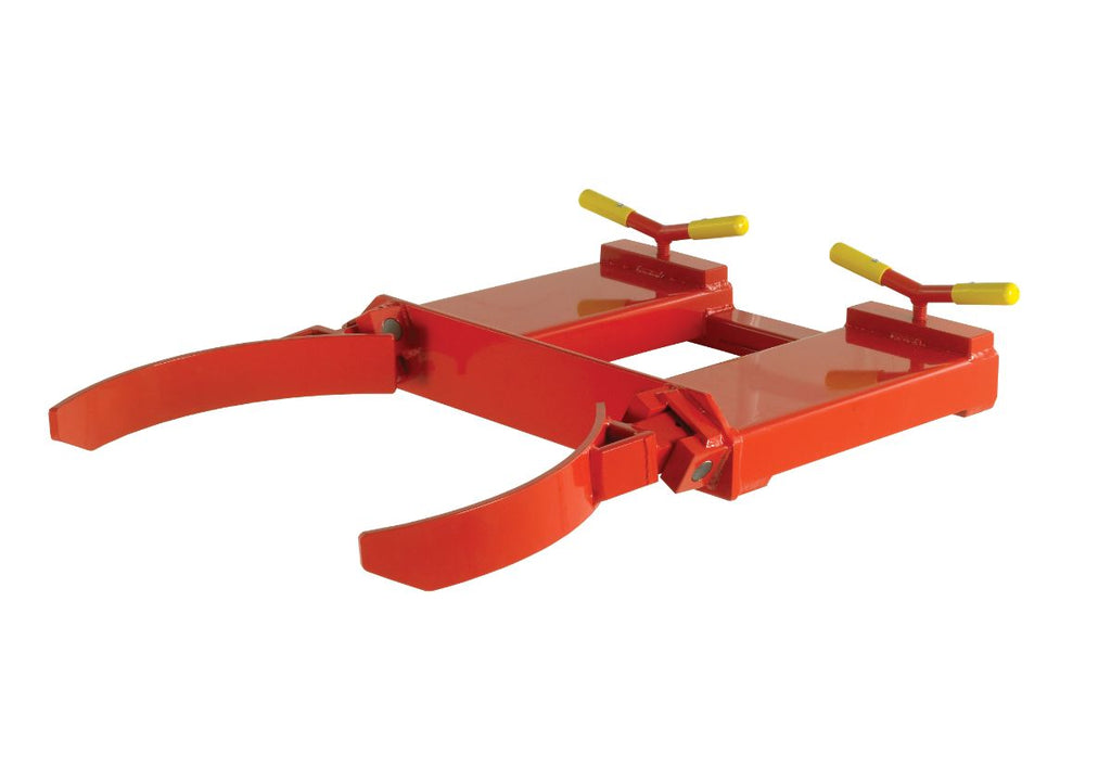 210 Litre Drum Clamp Forklift Attachment empty