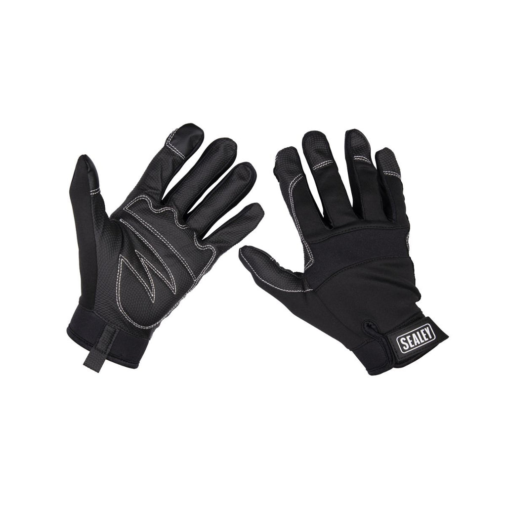 Mechanic's High-Grip Workshop Gloves - 1 Pair (4633547440163)