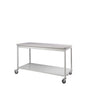 Mobile Mailroom Workbenches - Open with Lower Shelf (4807715913763)