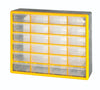 Multi-Compartment Small Parts Storage Box - Wall Mountable 24 Compartments (4802975432739)