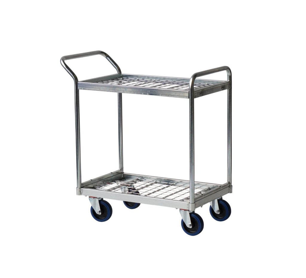2-Tier Warehouse Picking Trolley (6258305892523)