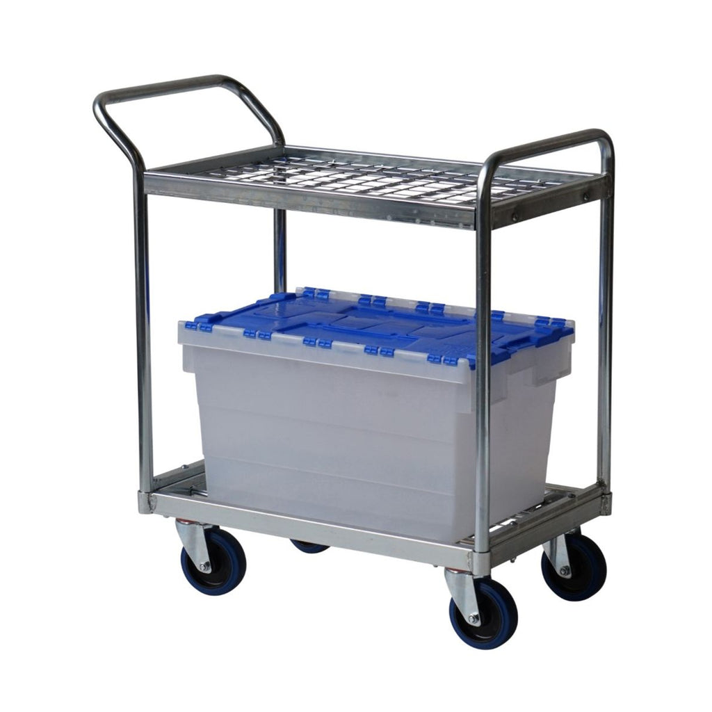 2-Tier Warehouse Picking Trolley (6258305892523)