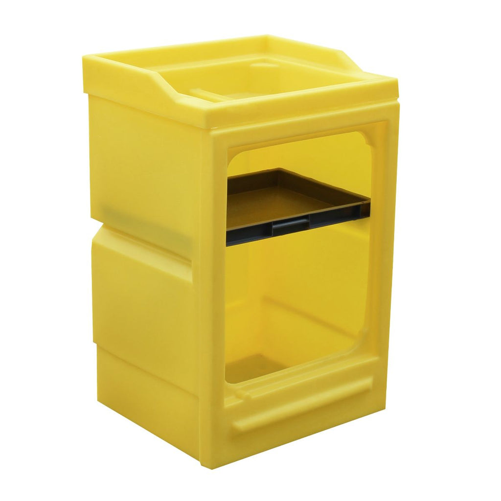 Plastic Moulded Spill Storage Cabinet Open Front (4614376128547)
