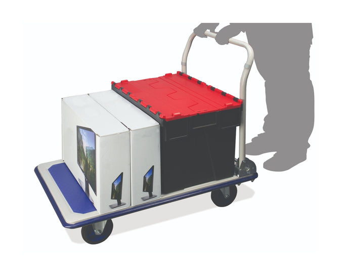 HD Folding Flatbed Platform Trolleys - 300kg (4808063582243)