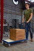 Heavy Duty Platform Truck with Single End Bar - 250kg to 500kg in use with model (4802568552483)
