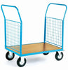 Heavy Duty Platform Trolley With 2 Mesh Ends (4802568716323)