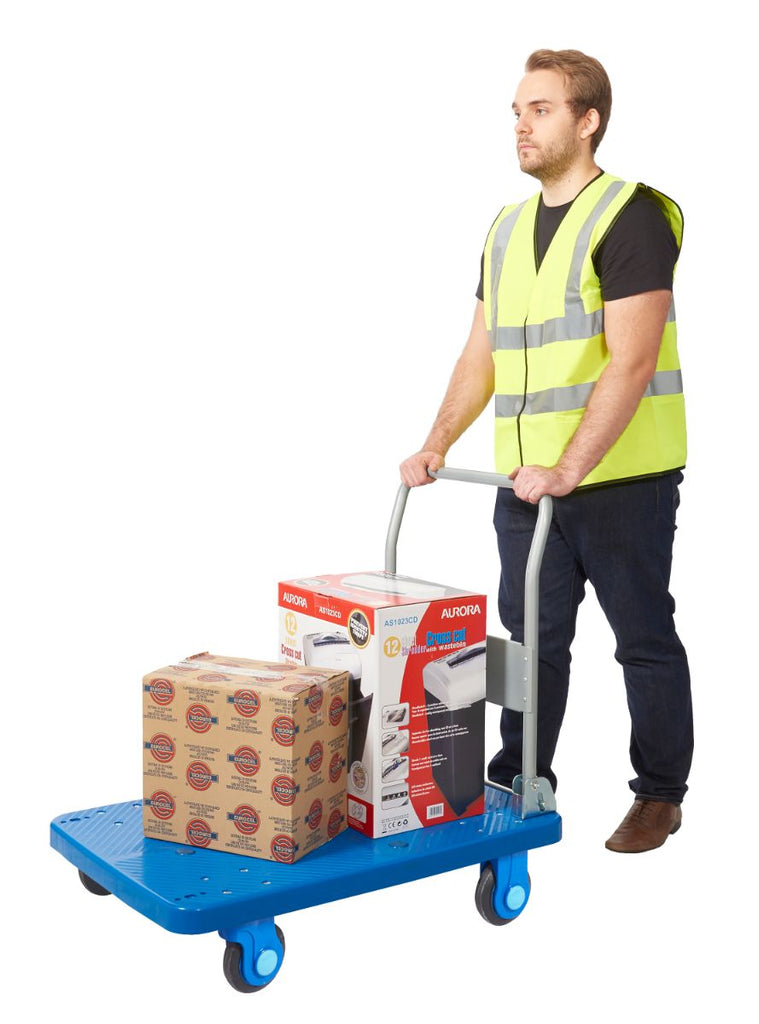 Quiet Castor Platform Trolley in use (4590902738979)