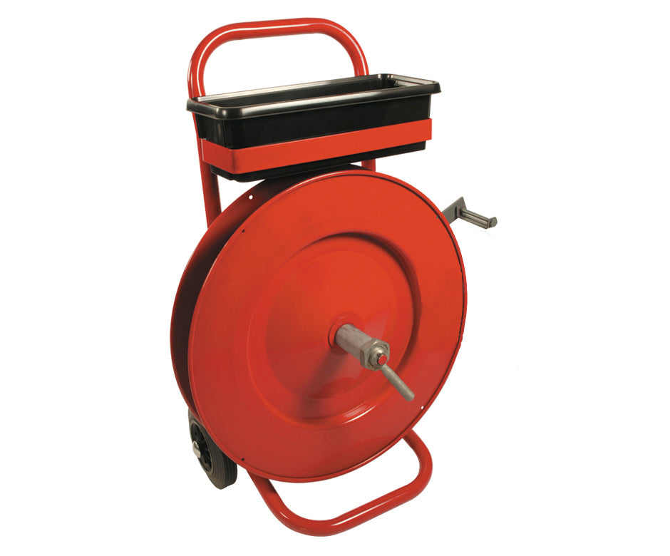 Mobile Dispenser Trolley for Extruded Polyester Strapping