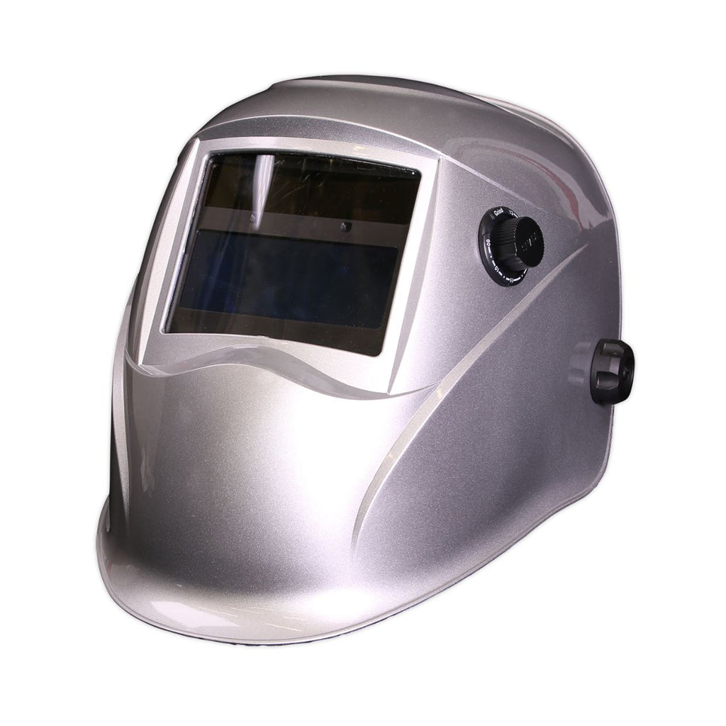 Professional Auto Darkening Welding Helmets - Shade 9-13 silver (4632010162211)
