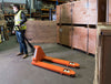 G-Truck Pro Roller Euro Pallet Truck - 2500kg in use (4584902787107)
