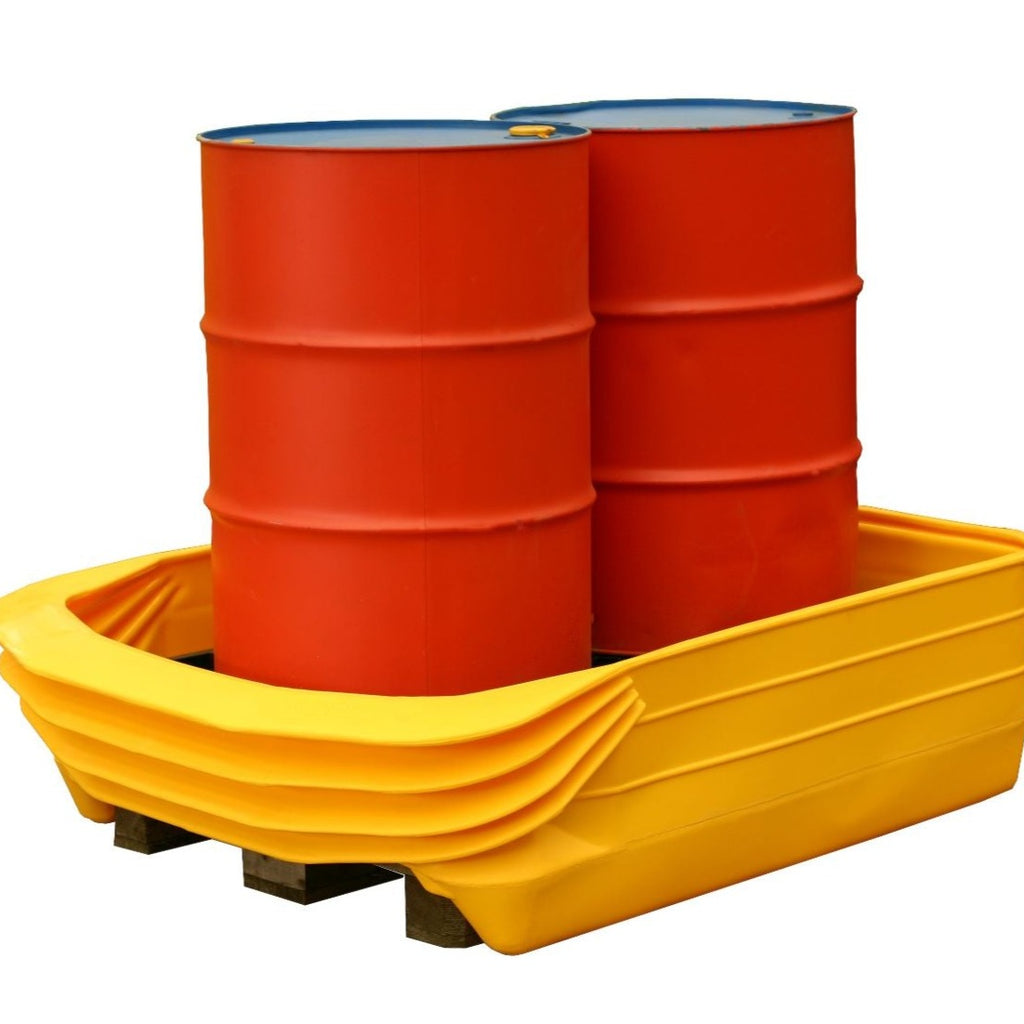 Euro Pallet to Spill Pallet Converters 2 drums (6095247605931)