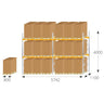 Warehouse Pallet Racking for 18 Pallets (4810500898851)
