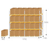 Warehouse Pallet Racking for 24 Pallets (4810500931619)