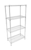 Coldroom Chrome Wire Easy-Assemble Shelving Units - 610mm Depth (6537634316459)