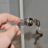 Clear Perspex Door Metal Lockers close up (6108772827307)