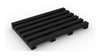 HeronMat 10mm Thick PVC Workplace Matting black (6233040617643)