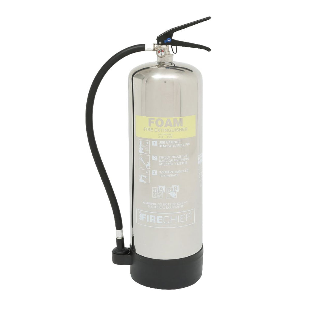 9 Ltr Polished Foam Fire Extinguisher (PXF9) (4575303237667)