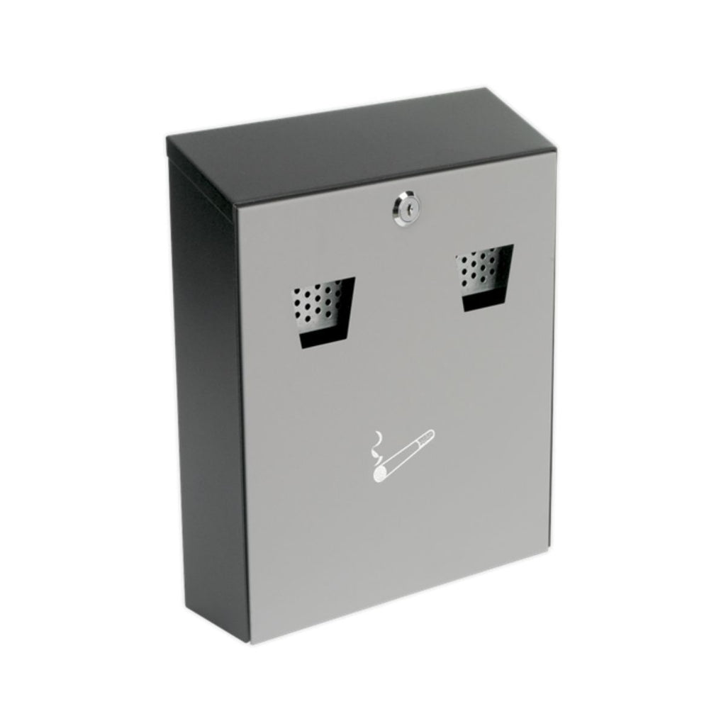 Small Metal Wall-Mounted Cigarette Bin (4634657718307)