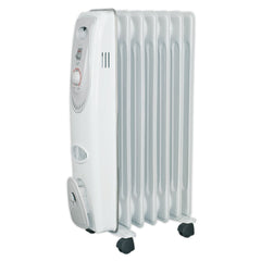 1500W Mobile Oil Filled Radiator for Home and Office