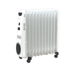 2500W Mobile Oil Filled Radiator for Home and Office