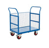 3 Sided Platform Trolley with Mesh Sides RTBT3690MBXX Blue (4479049957411)