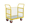 3 Sided Platform Trolley with Mesh Sides RTBT3690MYXX Yellow (4479049957411)