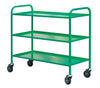 3 Tier Economy Shelf Trolley RTLD9649113G Green (4478047322147)