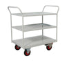 3 Tier Premium Shelf Trolleys RTST90603SL Light Grey (4478046928931)