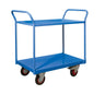 2 Tier Premium Shelf Trolleys RTTST90602B Blue (4478046896163)