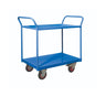 Welded Steel 2-Tier Shelf Trolleys (6556062089387)