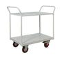 2 Tier Premium Shelf Trolleys RTTST90602L Light Grey (4478046896163)
