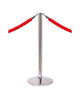 Flat Topped Rope Barrier Kits - 2 Stanchions and 1 Rope (6561714929835)