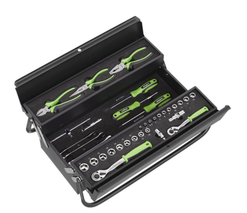 Complete Cantilever Metal Toolbox and Tool Kits (4620308185123)