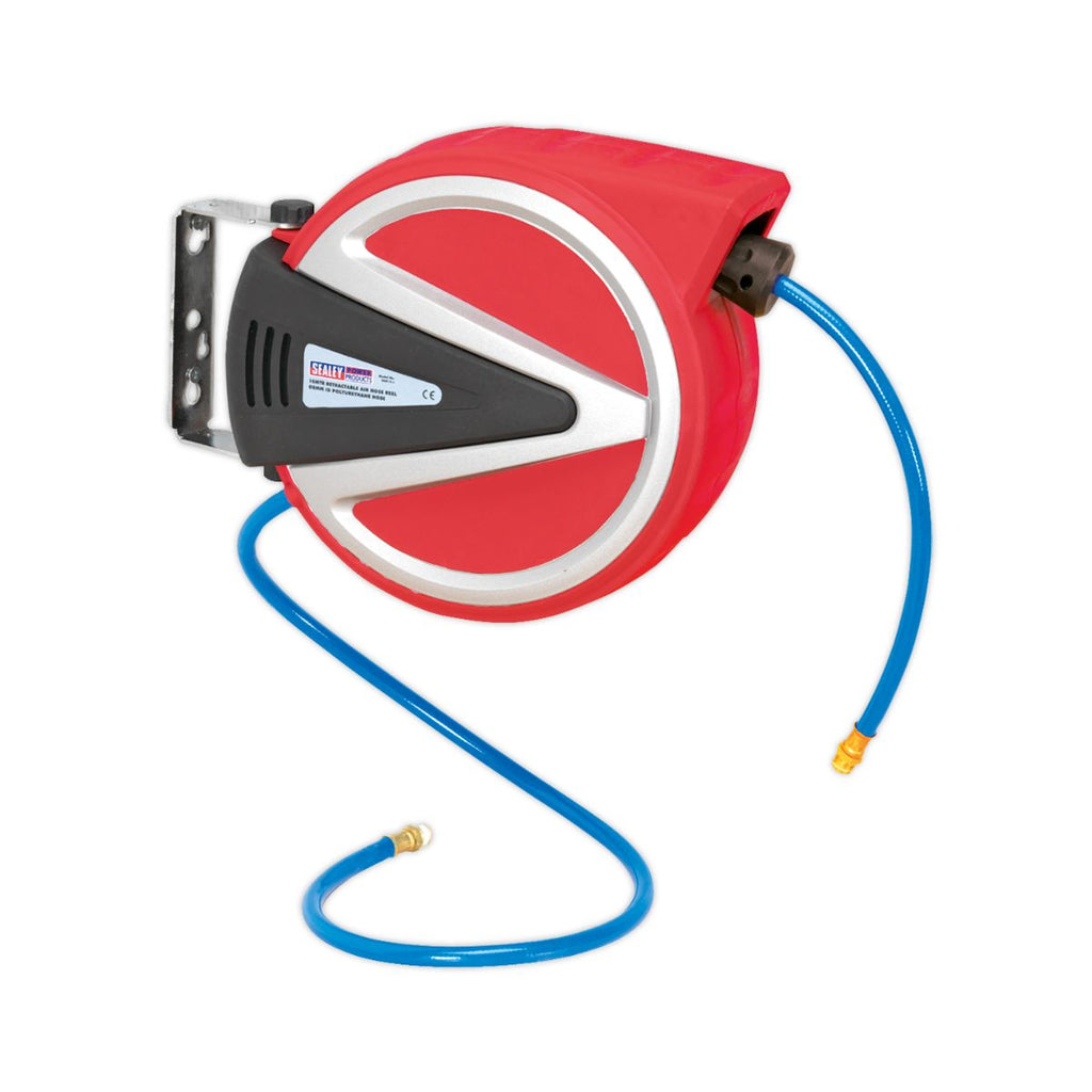 6.5mm PU Retractable Air Hose Reel (6.5m to 12m)